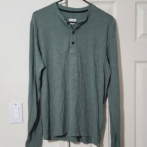Rag and bone crew neck henley